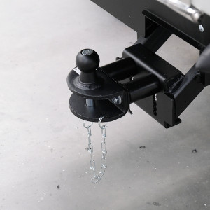 Extended Tow Hook with Clevis Pin