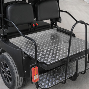 Foldable rear seat