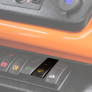heated front windshield
